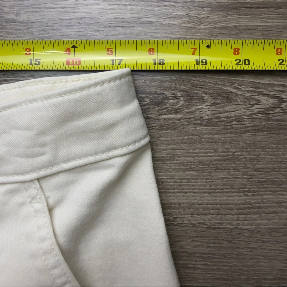 Everlane The Utility Barrel Pant Cream Denim High Rise Size 16